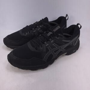 Asics Gel-Venture 8 Athletic Lace Up Running Shoe Mens Size 13 1011B396 Black